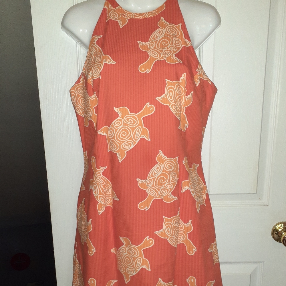 Lilly Pulitizer Sundress w/Turtles Women's Size 8